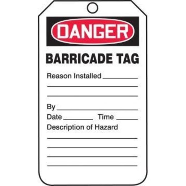 Accuform OSHA DANGER STATUS ALERT BARRICADE TAB104CTP TAB104CTP